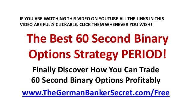 60 second binary options tips and strategy mt4